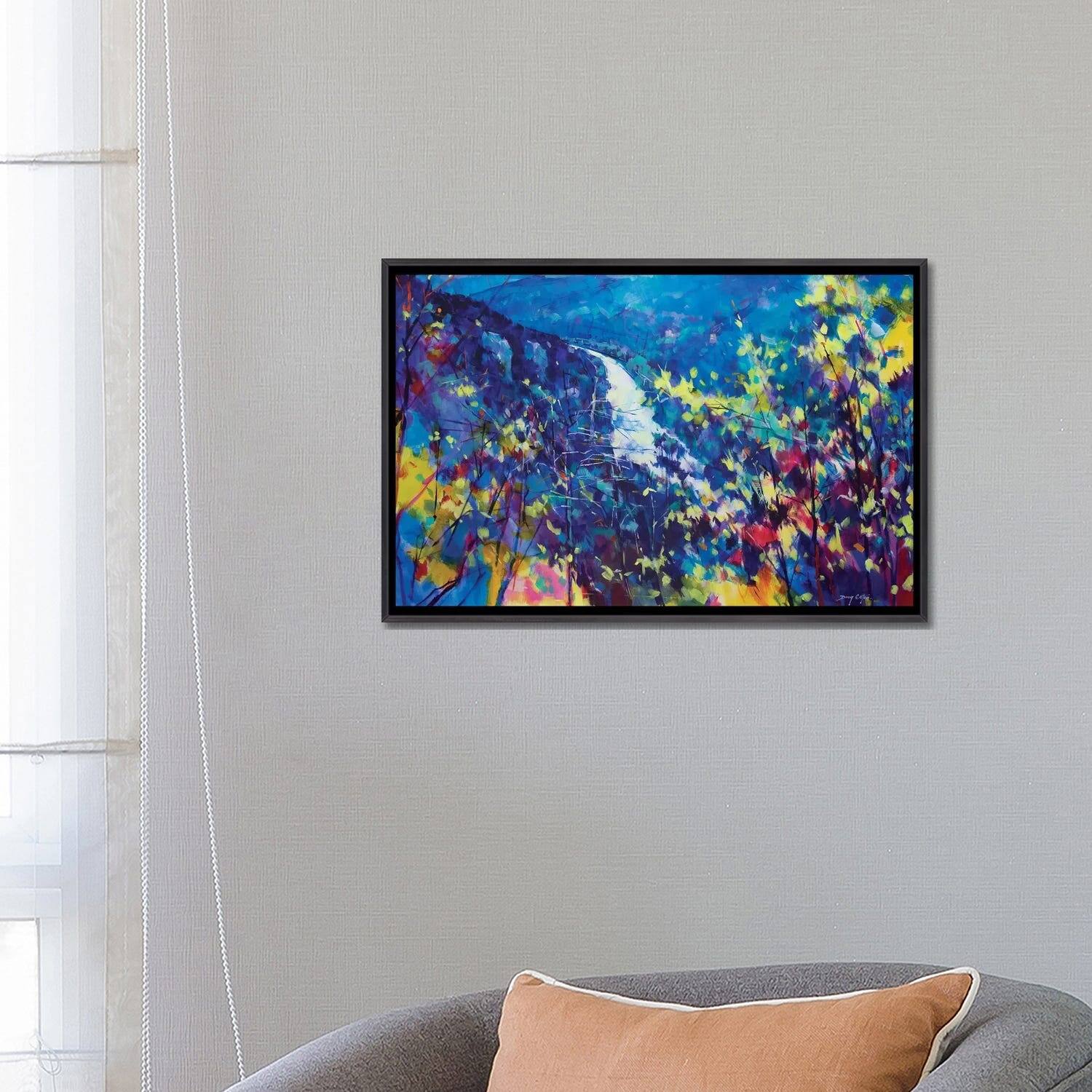 iCanvas "The Wye From The Rock" by Doug Eaton Framed Bed Bath